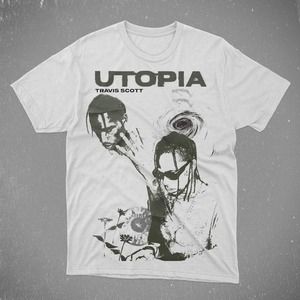 Travis Scott Utopia Tshirt  Graphics Tshirt Shirt